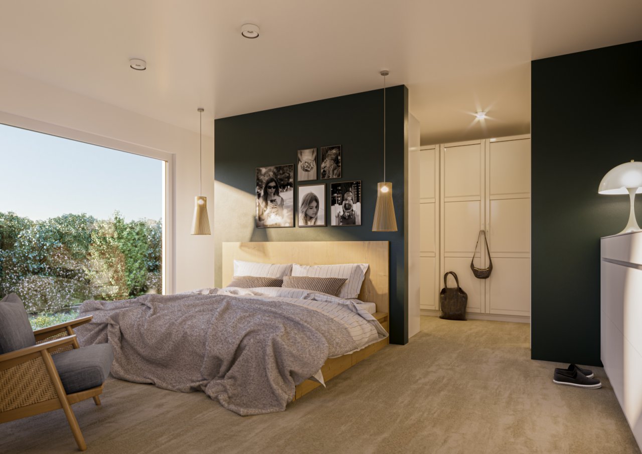 Modernes Schlafzimmer