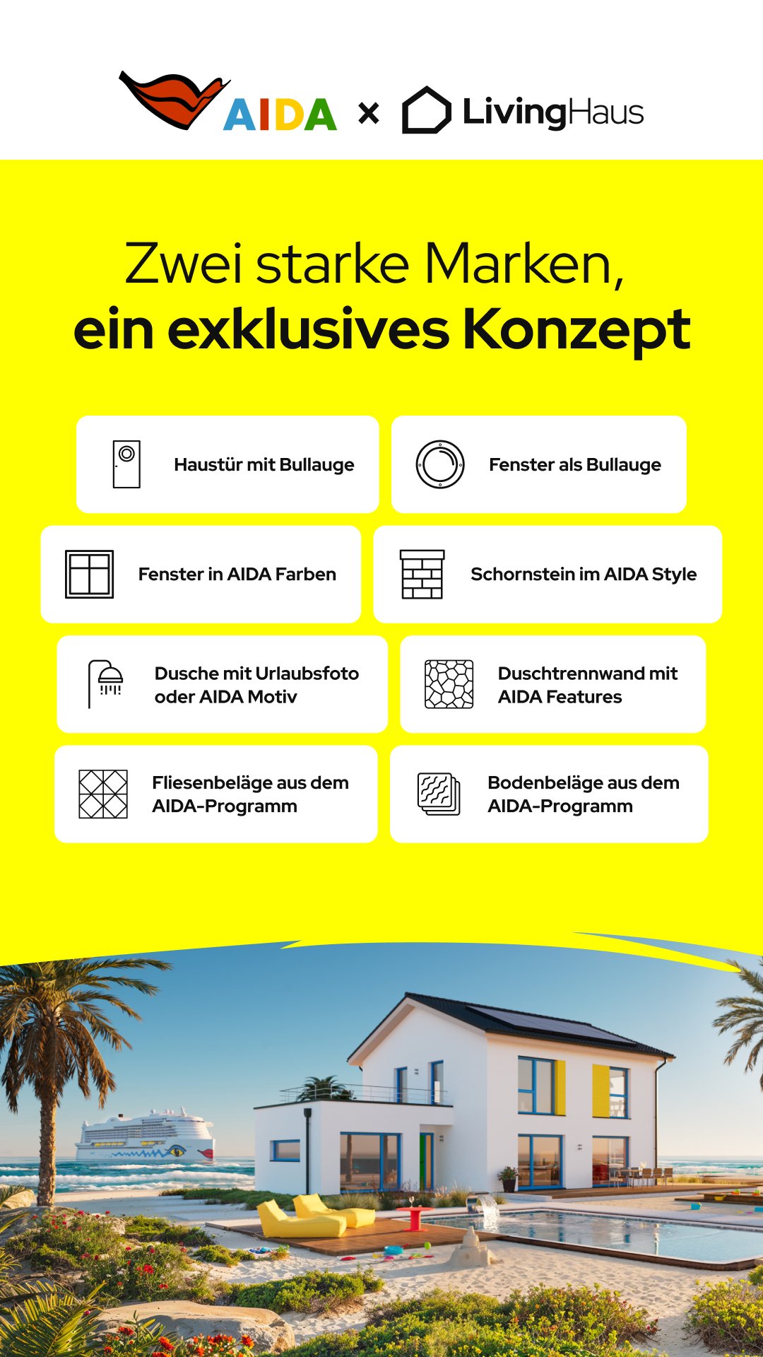 AIDA × livinghaus Exklusiv